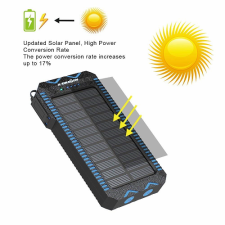 Солнечное зарядное устройство Allpowers 15000 blue (с зажигалкой)